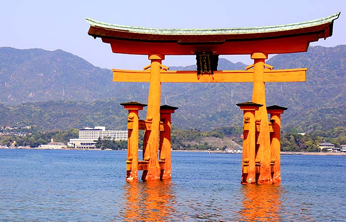 Floating Torii Gate in Miyajima