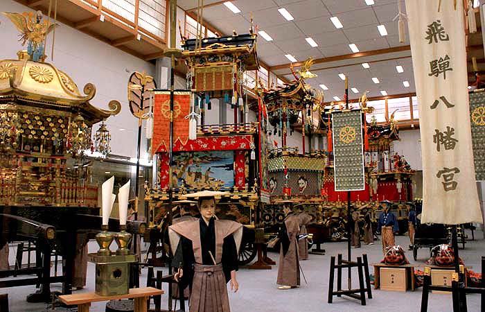 Floats Hall in Takayama