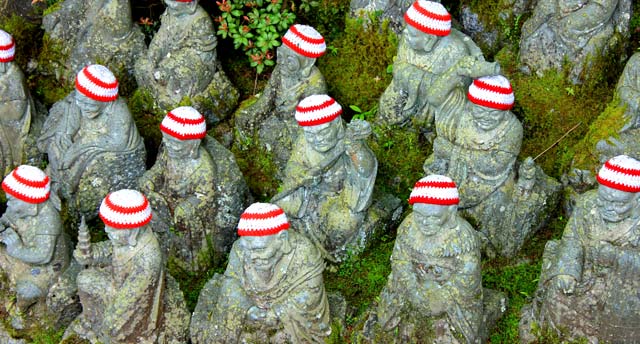 Daishoin Temple Statutes Miyajima