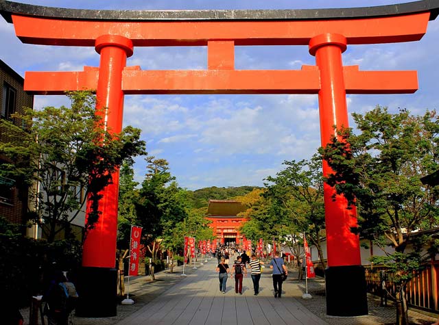 Fushimi Inari Taisha Shrine Entrance Kyoto